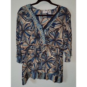 Jaclyn Smith Women's Top~Plus Size 2X XXL 29" length